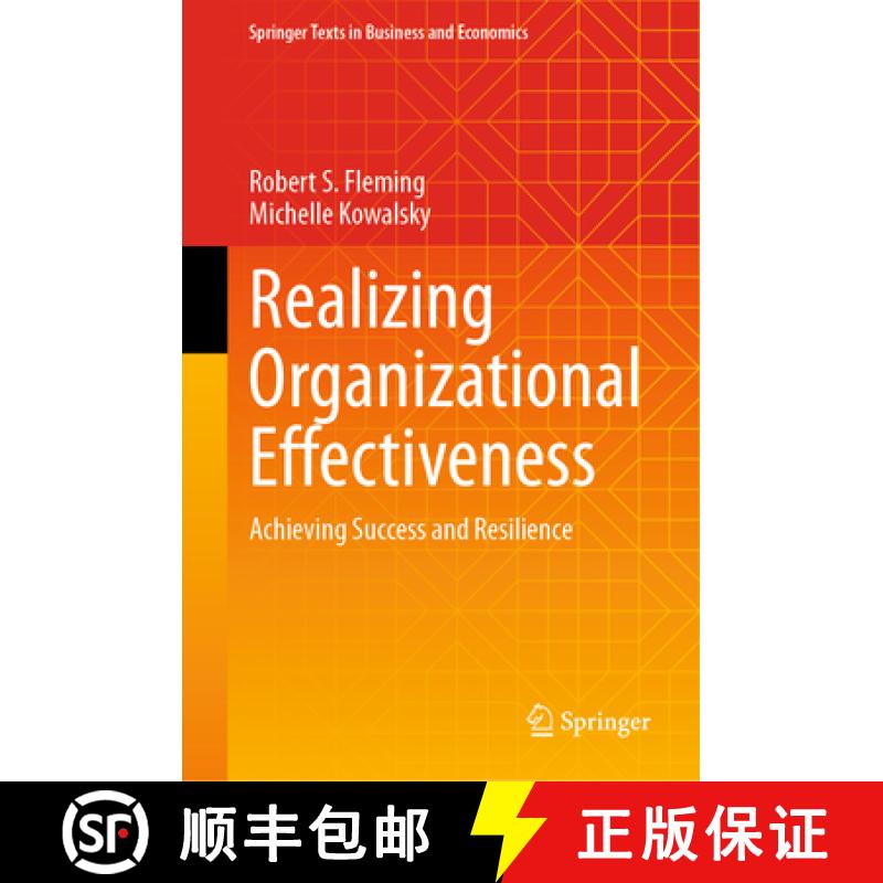 【3-4周达】Realizing Organizational Effectiveness : Achieving Success and Resilience [9783031805158]