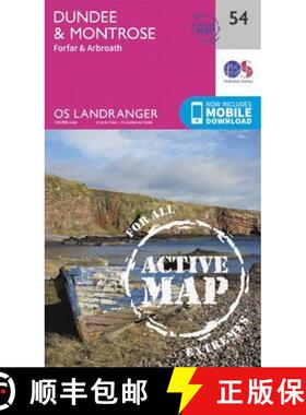 【3-4周达】Dundee & Montrose, Forfar & Arbroath [9780319473771]