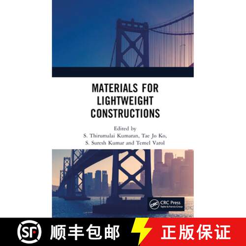 【3-4周达】精装 Materials for Lightweight Constructions [9781032171739]