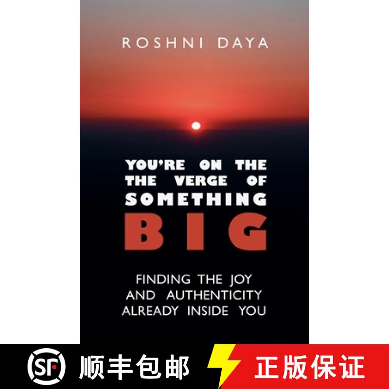 【2-3周达】You're On the Verge of Something Big [9798989866052]