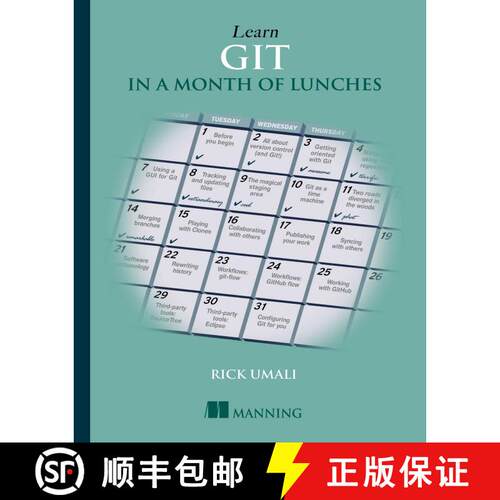 【3-4周达】Learn Git in a Month of Lunches (1st Edition) [9781617292415]