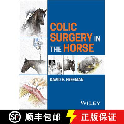 【3-4周达】精装 Colic Surgery In The Horse [Wiley动物医学] [9781118479124]