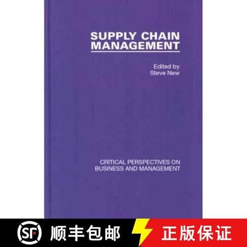 【3-4周达】精装 SUPPLY CHAIN MANAGEMENT, 4-VOL. SET [9780415416788]