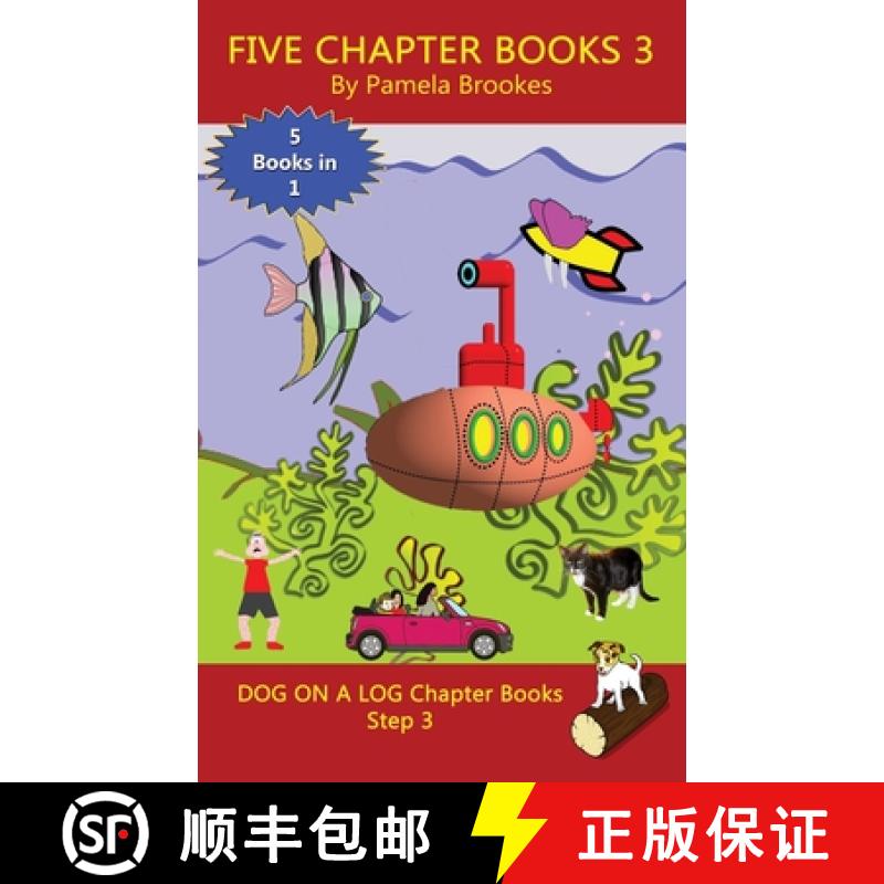 【3-4周达】Five Chapter Books 3: Sound-Out Phonics Books Help Developing Readers, including Students ... [9781949471021]