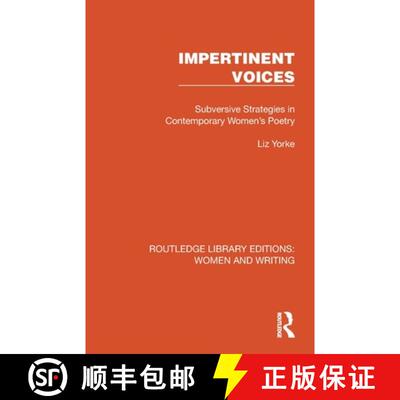 【3-4周达】Impertinent Voices: Subversive Strategies in Contemporary Women's Poetry [9781032266299]