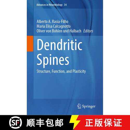 【3-4周达】精装 Dendritic Spines : Structure, Function, and Plasticity [9783031361586]