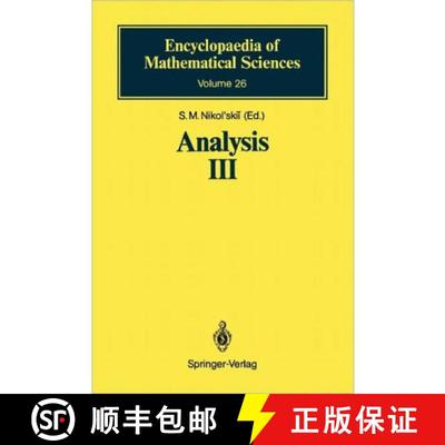 【3-4周达】Analysis III : Spaces of Differentiable Functions [9783642080838]