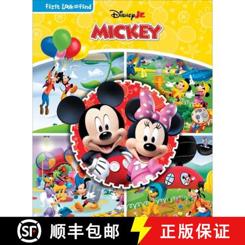 【3-4周达】Disney Junior Mickey Mouse Clubhouse: First Look and Find [9798765411988]