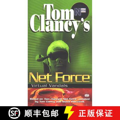 【3-4周达】Tom Clancy's Net Force: Virtual Vandals [9780425161739]