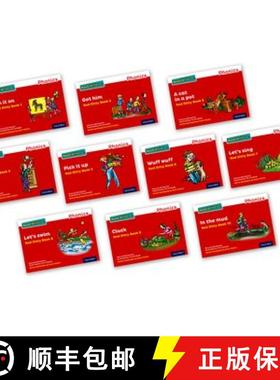 【3-4周达】Read Write Inc. Phonics: Red Ditty books (Mixed Pack of 10) [9780198371175]