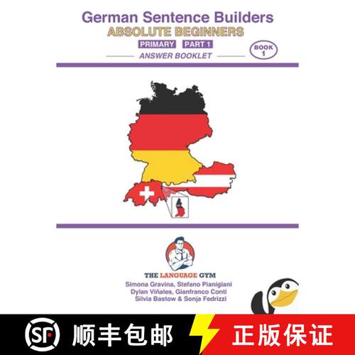 【3-4周达】German - Absolute Beginners - Primary Sentence Builders - ANSWER BOOK - Part 1 [9783949651465]