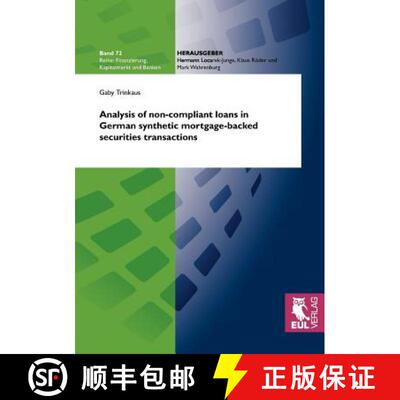 【3-4周达】Analysis of non-compliant loans in German synthetic mortgage-backed securities transaction... [9783899369908]