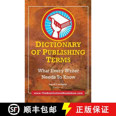 【3-4周达】Dictionary of Publishing Terms [9781936616534]