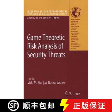 【3-4周达】Game Theoretic Risk Analysis of Security Threats [9781441946881]