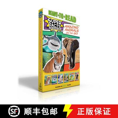 【3-4周达】Amazing Animals on the Go! (Boxed Set): Tigers Can't Purr!; Sharks Can't Smile!; Polar Bea... [9781534497023]