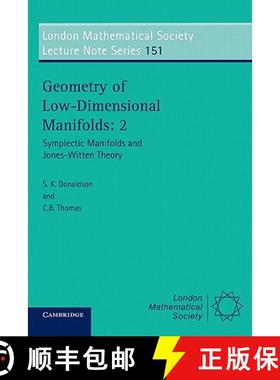 【3-4周达】Geometry of Low-Dimensional Manifolds: Volume 2: Symplectic Manifolds and Jones-Witten Theory [9780521400015]