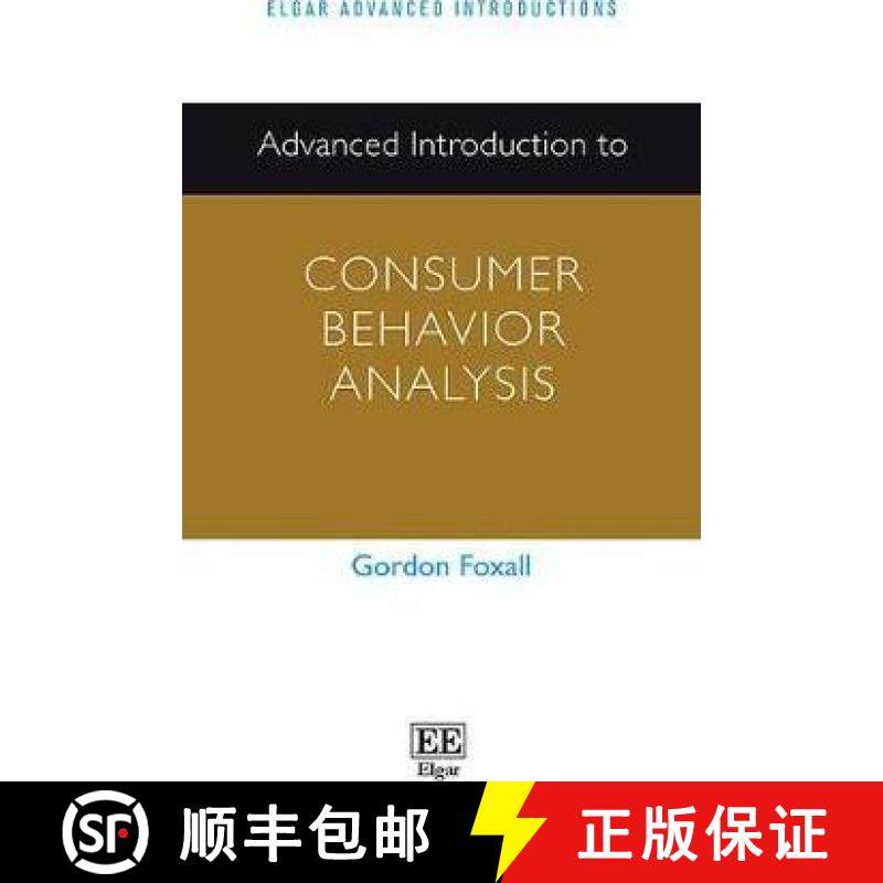 【3-4周达】Advanced Introduction to Consumer Behavior Analysis [9781784716929]