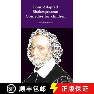 Four Adapted children 9781291335118 for 4周达 Comedies Shakespearean