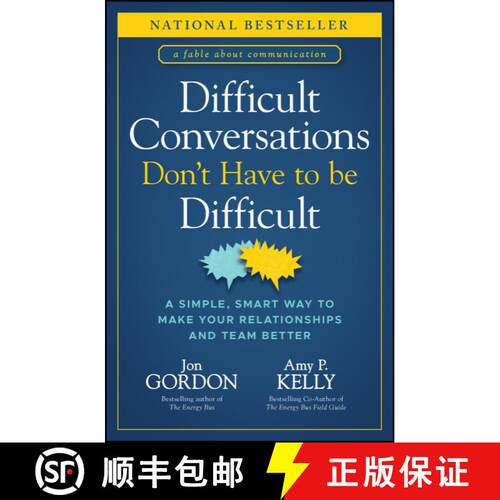 【3-4周达】精装 Difficult Conversations Don′t Have to Be Difficult  – A Simple, Smart Way to Make Y... [9781394187171]