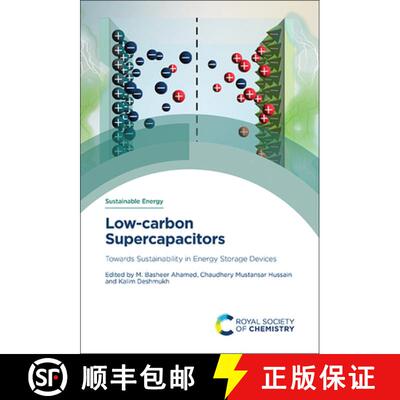 【3-4周达】精装 Low-carbon Supercapacitors : Towards Sustainability in Energy Storage Devices [9781837670963]