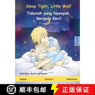 【3-4周达】Sleep Tight, Little Wolf - Tidurlah yang Nyenyak, Serigala Kecil (English - Indonesian): B... [9783739913261]