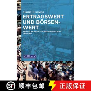 Delisting Börsenwert Zur Preisfindung Daten Und Empirische 9783110627053 预订 Beim Ertragswert