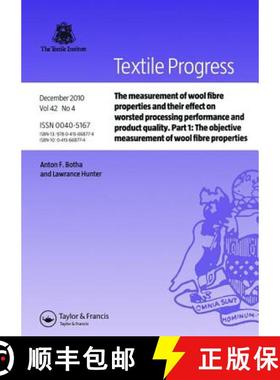 【3-4周达】The Measurement of Wool Fibre Properties and their Effect on Worsted Processing Performanc... [9780415668774]