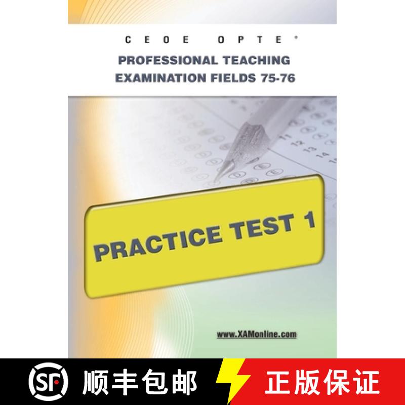 预订 Ceoe Opte Oklahoma Professional Teaching Examination Fields 75-76 Practice Test 1 [9781607872559]