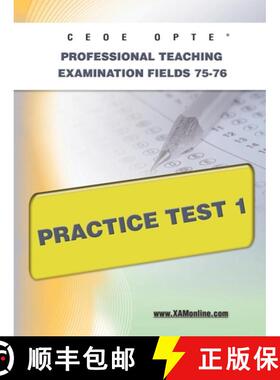 预订 Ceoe Opte Oklahoma Professional Teaching Examination Fields 75-76 Practice Test 1 [9781607872559]