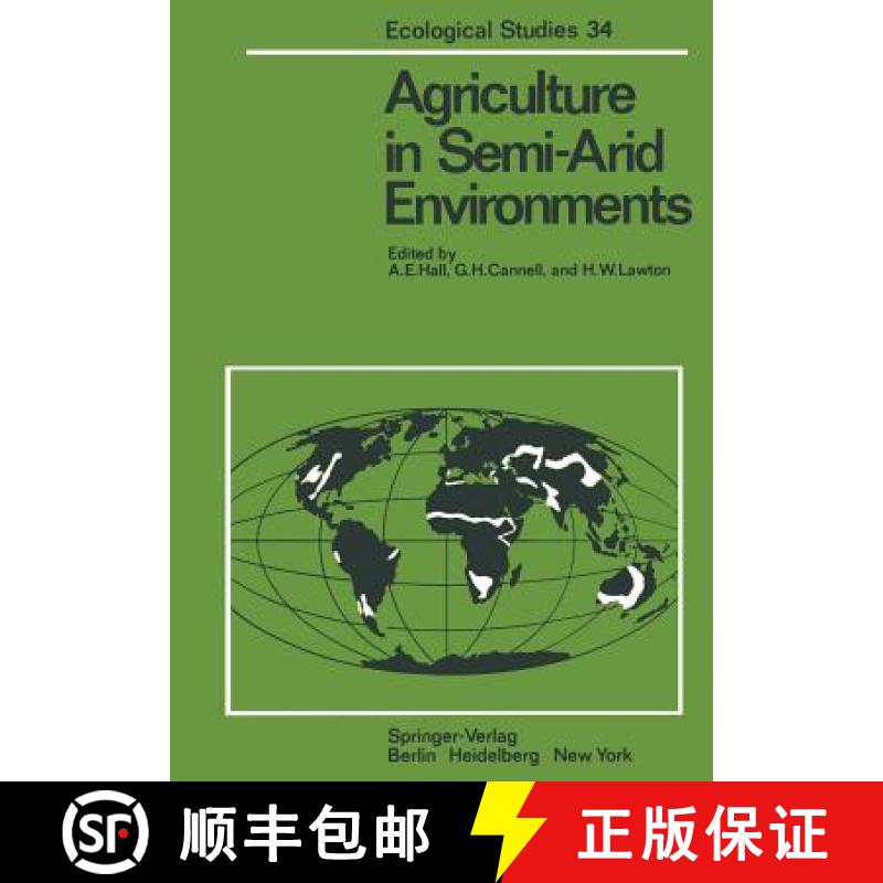 【3-4周达】Agriculture in Semi-Arid Environments [9783642673306]