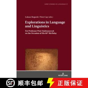 4周达 Language Linguistics Stalmaszczyk the Piotr Explorations Professor For 9783631767955 Occasio... and
