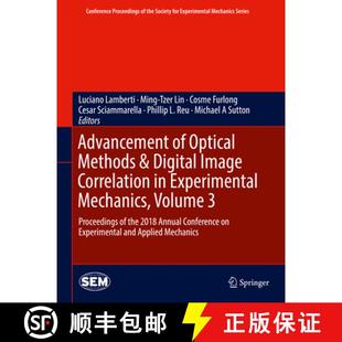 Experimental 4周达 Optical Mechanics Correlation Advancement Image Digital 9783319974804 Volu... Methods