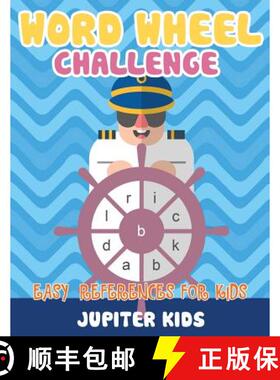 【3-4周达】Word Wheel Challenge : Easy References for Kids [9781541934009]