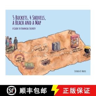 【3-4周达】5 Buckets, 4 Shovels, a Beach and a Map: A Guide to Financial Security [9780578413549]