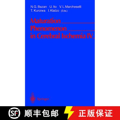 【3-4周达】Maturation Phenomenon in Cerebral Ischemia IV: Apoptosis and/or Necrosis, Neuronal Recover... [9783540411079]