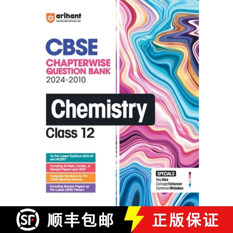 【3-4周达】CBSE Chapterwise Chemistry 12th [9789359989693]