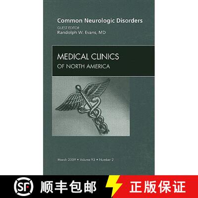 【3-4周达】Common Neurologic Disorders, an Issue of Medical Clinics: Volume 93-2 [9781437705003]