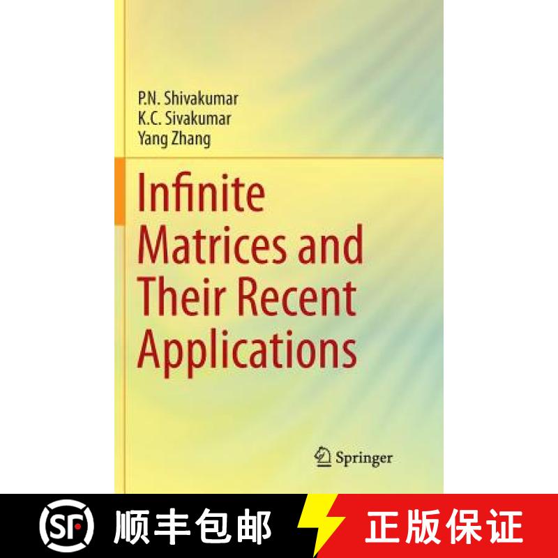 【3-4周达】Infinite Matrices and Their Recent Applications [9783319807416]