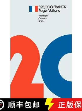 【3-4周达】325000 FRANCS - VAILLAND [9780415017107]