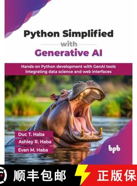 【3-4周达】Python Simplified with Generative AI: Hands-on Python development with GenAI tools integra... [9789365899337]