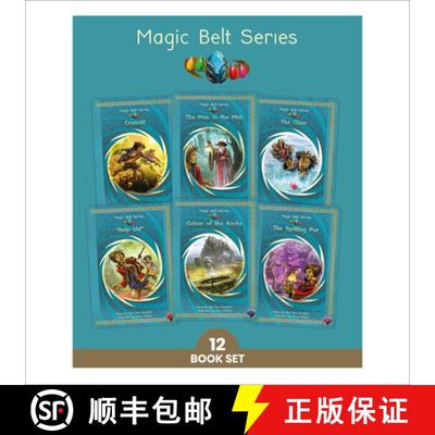 【4周达】Phonic Books Magic Belt: Decodable Books for Older Readers (CVC, Consonant Blends and Conson... [9781783692422]