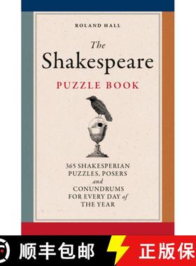 【3-4周达】The Shakespeare Puzzle Book : 365 Shakesperean puzzles, posers and conundrums for every da... [9781836004981]