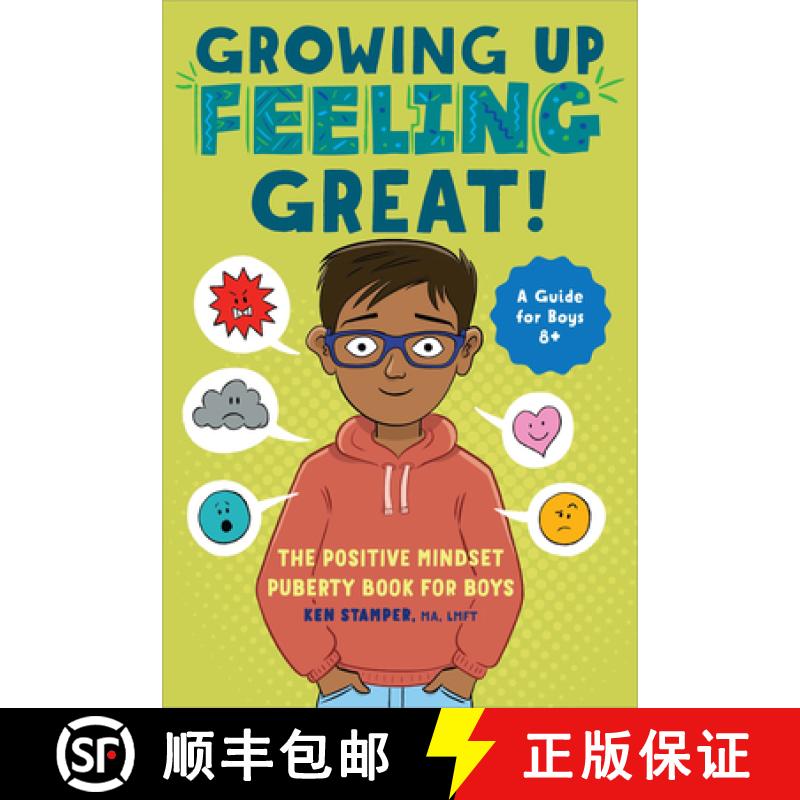 【3-4周达】Growing Up Feeling Great!: The Positive Mindset Puberty Book for Boys [9781638783831]