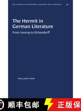 预订 The Hermit in German Literature: (From Lessing to Eichendorff) [9780807888308]