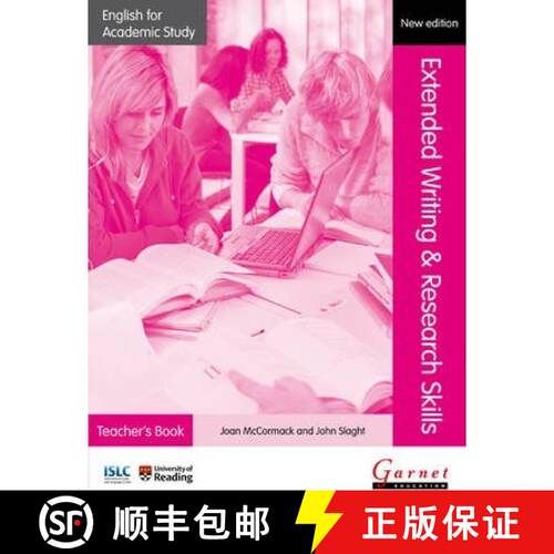 【3-4周达】精装 English for Academic Study: Extended Writing & Research Skills Teacher's Book - Editi... [9781908614315]