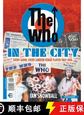 【3-4周达】The Who: In the City Bookazine [9781949515107]