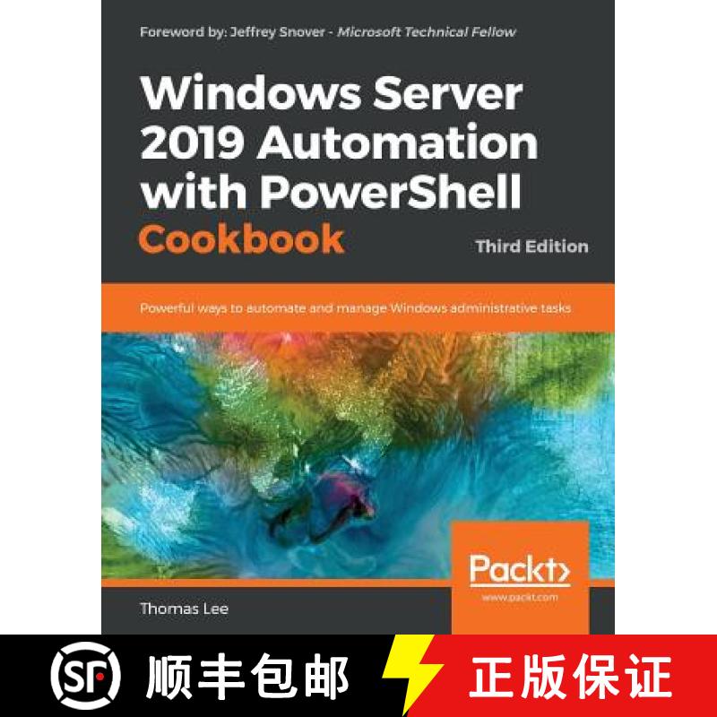 预订 Windows Server 2019 Automation with PowerShell Cookbook - Third Edition: Powerful ways to automa... [9781789808537]图片