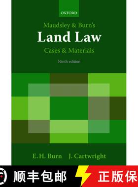 【3-4周达】Maudsley & Burn's Land Law Cases and Materials [9780199226177]