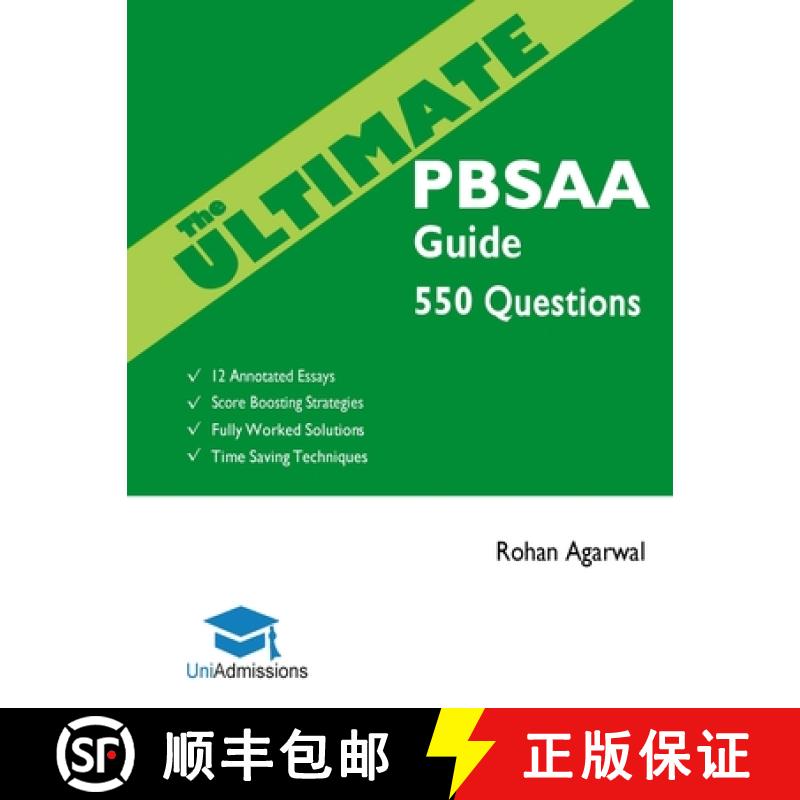 【3-4周达】Ultimate PBSAA Guide: 550 Practice Questions: Fully Worked Solutions, Time Saving Techniqu... [9780993571152]