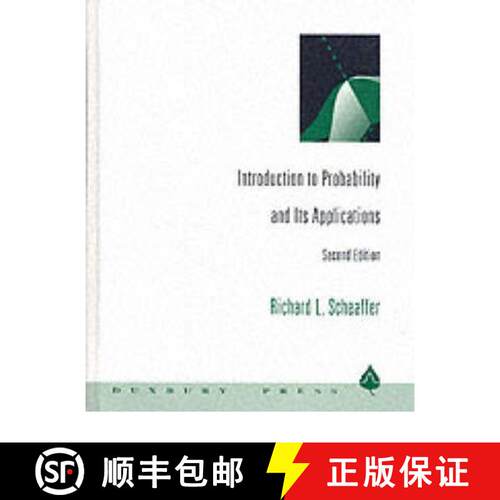 【3-4周达】精装 Introduction to Probability and Its Applications [9780534237905]